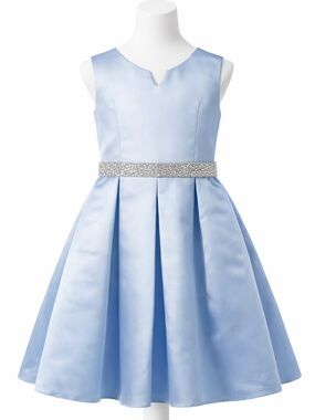 New Custom Baby Blue Pageant Dress